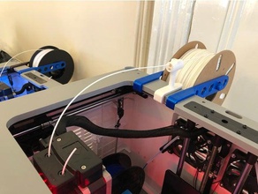 flashforge dreamer filament hook 3d printer accessories 3d print model - Mito3D