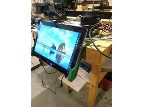 raf tablet tutucu underover organizasyon monte edin mount 3d print model - Mito3D