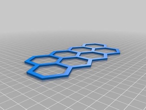 meine angepasste honeycomb-pattern-generator Mathematik 3d print model - Mito3D