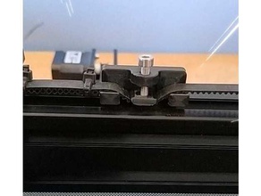 reinforced adjustable belt tensioner 3d printer parts 3d print model - Mito3D