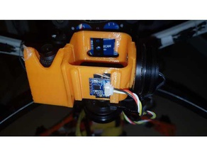 session+fpv alexmos titulaire passe-temps fpv support de caméra gopro session montage quadricoptère f450 3d print model - Mito3D