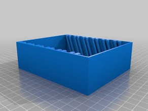 optivisor lens kutusu aracı sahipleri kutuları 3d print model - Mito3D
