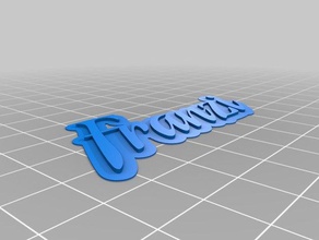 franzi-v4 heykeller özelleştirilmiş 3d print model - Mito3D
