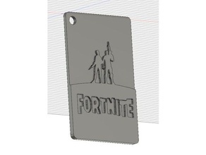 fornite portachiavi i fortnite 3d print model - Mito3D