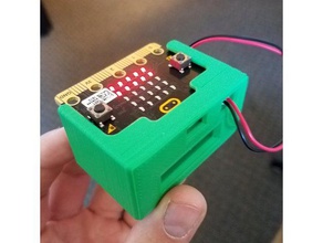 bbc microbit gehen Fall tool Inhaber - Boxen diy-Elektronik 3d print model - Mito3D
