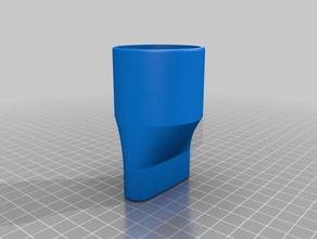 lijadora orbital de polvo puerto partes 3d print model - Mito3D