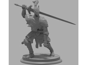 artorias abysswalker models boss dark souls knight sword 3d print model - Mito3D