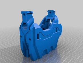 caliburn leere anpassbare magwell - Spielzeug Spiele 3d print model - Mito3D