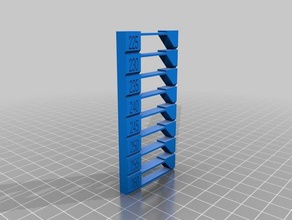 my customized test tower 3d printing tests 3d print model - Mito3D