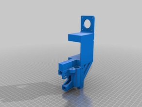 soporte de motor bowden 5mm 3d la impresora accesorios 3d print model - Mito3D
