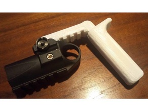 airsoft standalone-Pistole-Handgranate-Abschussvorrichtung sport im freien airsoft-Granate Pistole 3d print model - Mito3D
