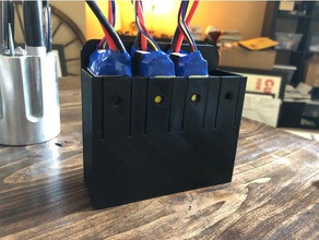 3s lipo battery tote charge indicator rc vehicles holder airplane car 3d print model - Mito3D