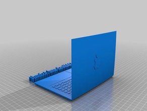 macbook pro 3d la impresión pruebas 3d print model - Mito3D