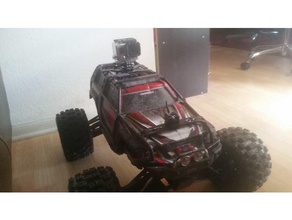traxxas summit gopro rack rc Fahrzeuge mount 3d print model - Mito3D