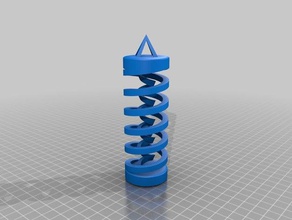 infinidad de caída la bola en espiral cosa interactivo art física spinner juguete 3d print model - Mito3D