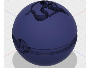 mystic ball - Spielzeug Spiel Zubehör 3d print model - Mito3D