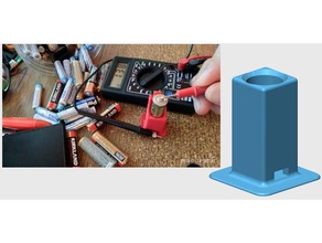 batteria banco di prova elettronica 3d print model - Mito3D