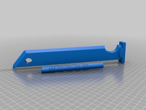 zabuza espada - naruto atualizado adereços 3d print model - Mito3D
