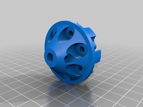 vex wheel adapter 6mm motor shaft robotics mecanum 3d print model - Mito3D