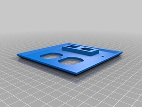 placa bodega Haushalt angepasst 3d print model - Mito3D