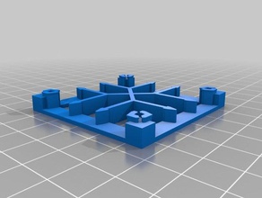 oversnap abierto 3d la impresión de los sistemas modulares dnd azulejos mazmorra dungeons dragons 3d print model - Mito3D