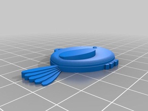 pesce palla - Zubehör angepasst 3d print model - Mito3D