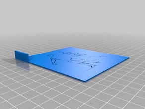 ballo bord maniglia art outils personnalisé 3d print model - Mito3D