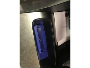 2018 ford fusion iphone 7+ dock otterbox de la automoción coche 3d print model - Mito3D