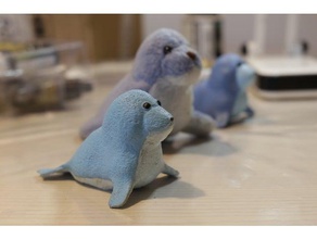 jonny seal animals 3d print model - Mito3D