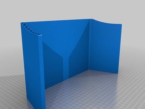 pc holder office 3d print model - Mito3D