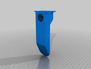 flsun cube heatsink fan duct 3d printer accessories 3d print model - Mito3D
