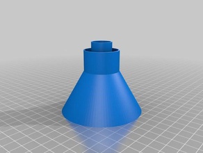 funnel pet bottle kitchen dining 3d print model - Mito3D