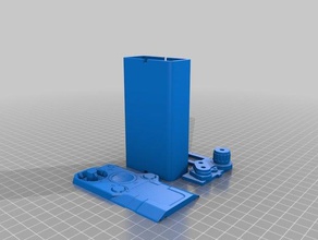 peq cuadro de paquete la batería deporte al aire libre airsoft accesorios parte juguete soporte gopro picatinny monte rail montaje runcam runcam2 3d print model - Mito3D