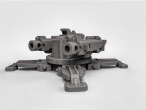 sentry gun toys games miniature scifi wargame 3d print model - Mito3D