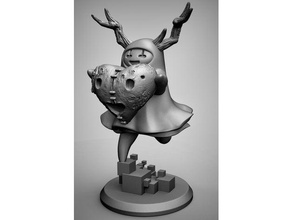 runaway heart toys games statue 3d print model - Mito3D