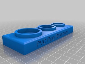 pvc pipe reference holder diy cosplay engineering modeling stand 3d print model - Mito3D