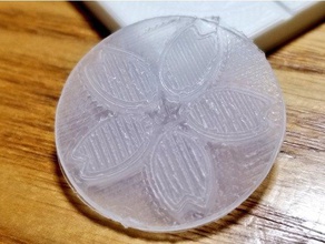 sakura molde de pegamento caliente la inyección diy 3d print model - Mito3D