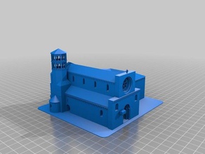 mosteiro de sant pere galligants girona 3d impressão 3d print model - Mito3D