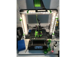 led strip lampholder lite 3d printer accessories 3d print model - Mito3D