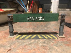 gaslands gate props death race racing 3d print model - Mito3D