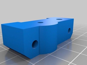 anet a8 bowden extruder bottom part 3d printer extruders upgrade 3d print model - Mito3D