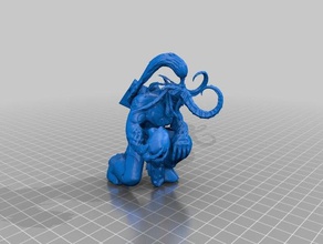 illidan melhorada brinquedos jogos 3d print model - Mito3D