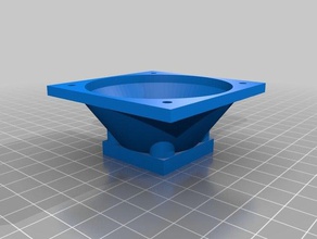 60-30mm Lüfter-adapter mpsm andere angepasst 3d print model - Mito3D