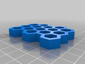 myhoneycomb math customized 3d print model - Mito3D