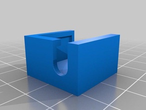 el extremo caliente de silicona térmica calcetín modelo props bloque térmico moldeado molde calcetines 3d print model - Mito3D