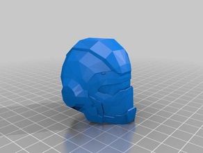 Helm, sci-fi - Spielzeug Spiele 3d print model - Mito3D