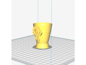 o vidro de tiro horda símbolo recipientes mundo warcraft wow 3d print model - Mito3D
