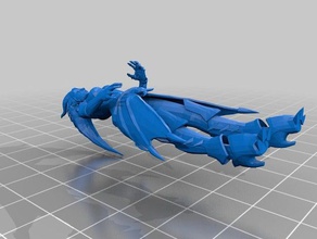 demon symetra creatures overwatch 3d print model - Mito3D