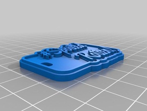 verdorben 5 Schlüsselanhänger angepasst 3d print model - Mito3D