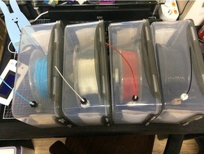 filament moisture repelling case dry box 3d printer accessories 3d print model - Mito3D